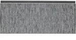 Siemens LZ12ITB14, Filter f&uuml;r Dunstabzugshaube, Grau, Karbon, Siemens, 220 mm, 80 mm