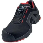 uvex 1 support Halbschuhe S3 schwarz, rot Weite 11 Gr. 39 - Schwarz - 39