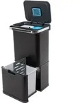 SVITA Sensor-M&uuml;lleimer 60L Aktivkohle- und Selbstreinigungs-Funktion Schwarz -