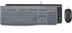 Logitech 956-000016, Tastaturabdeckung, Silikon, Durchscheinend