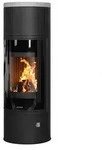 Oranier Arena W+ 2.0 Kaminofen Stahl Schwarz mit Abdeckplatte Speckstein