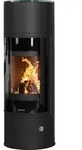 Oranier | Kaminofen | Arena W+ 2.0 | 7 kW | Stahl Schwarz, Top Glas - Schwarz