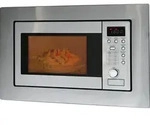 Bomann MWG 2215 EB Mikrowelle mit Grill - Silber