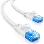 deleyCON MK1653, 30 m, Cat6, U/UTP (UTP), RJ-45, RJ-45, Wei&szlig; - Wei&szlig;