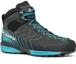 Mescalito Mid GTX, Lederschuhe, Approach, shark/azure, 45, Scarpa