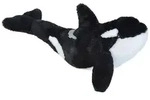 Wild Republic Orca 20 cm Wal Kuscheltier Fisch Killerwal - Grau