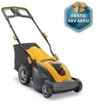 STIGA Akku-Rasenm&auml;her COMBI 340e, 38 cm Schnittbreite, Mulchfunktion, Inklusive 1x 4
