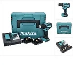 Makita DDF 485 RAJ Akku Bohrschrauber 18 V 50 Nm Brushless + 2x Akku 2,0 Ah +