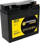 Universal Power AGM UPC12-20 12V 20Ah (C20) AGM Batterie zyklenfest wartungsfrei