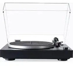 Dual CS 429, Audio-Plattenspieler mit Riemenantrieb, Vollautomatisch, Schwarz,