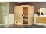 weka Massivholzsauna 38 mm VALIDA Eck 1 GT x B x T x H x 189 x 139 x 204 - Braun