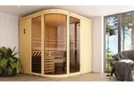 weka Design-Sauna SARA 1 inkl. 7,5 kW BioS-Ofenset x B x T x H x 244 x 244 x 199 -