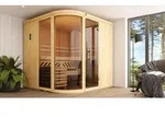 weka Design-Sauna SARA 2 inkl. 9,0 kW BioS-Ofenset x B x T x H x 244 x 194 x 199 -