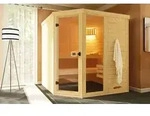 weka Massivholz-Elementsauna 38 mm LAUKKALA 3 GTF inkl. Sauna-Leuchtenset x B x T x H
