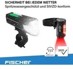 FISCHER Akku-USB-LED Beleuchtungsset 80 Lux inkl. R&uuml;cklicht Twin Bodenbeleuchtung
