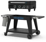 PIT BOSS ULTIMATE PLANCHA 3 - mit Untergestell - 50mbar - Silber