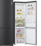 LG GBP62MCNBC K&uuml;hl-Gefrierkombination 384L Matte Black Serie6 Total No Frost -