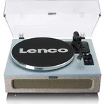 Lenco LS-440BUBG - Plattenspieler mit 4 eingebauten Lautsprechern - Blau/Taupe...