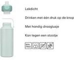 Mepal - Trinkflasche Pop-up Campus - Wasserflasche - Auslaufsichere Flasche f&uuml;r die