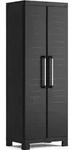 Keter Kunststoffschrank Detroit hoch 65 x 45 x 182 cm - Schwarz