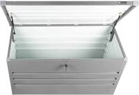 ZIPPER ZI-GAB132AN Aufbewahrungsbox Futterbox Gartenbox 130cm Breite 80kg grau