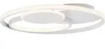 BRILLIANT LED Deckenleuchte Runda | moderne Wandleuchte | 50cm | wei&szlig; matt | CCT 