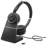 Jabra Evolve 75 SE MS Stereo - Headset - On-Ear - Bluetooth - kabellos - aktive