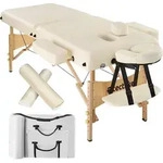 tectake&reg; 2 Zonen Massageliege-Set Suman Breite 59 cm, Polsterung 7,5 cm 187 x 59 x