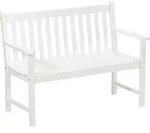Dehner Gartenbank Mykonos, 2-Sitzer, ca. 120 x 89 x 61 cm, FSC&reg;-es Akazienholz,