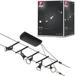 Paulmann CorDuo Seilsystem Salt Basisset - Schwarz/Silber
