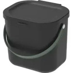 Rotho M&uuml;lltrennsystem 6L Albula - BiomM&uuml;lleimer 23,5 x 20,0 x 20,8 cm -...