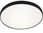 LED Badlampe Deckenleuchte IP44 13W schwarz Metall-Kunststoff &Oslash;28,5cm Briloner -