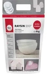 Rayher Gips Gie&szlig;pulver Raysin 200 "wei&szlig;" extra Hart 4 Kg Beutel - Wei&szlig;
