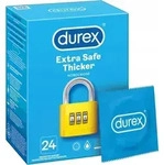 Durex Extra Sicher Kondome - 24 St&uuml;ck, Verst&auml;rkte Sicherheit f&uuml;r Maximalen Schutz