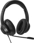 Targus AEH102GL - Headset - On-Ear - konvertierbar - kabelgebunden - USB-A -