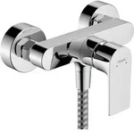 hansgrohe Rebris E Einhebel-Duscharmatur, Aufputz, 72650000 - Silber