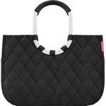reisenthel Shopper Schultertasche Loopshopper Rhombus Black schwarz - Schwarz