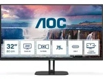 AOC V5 Q32V5CE/BK Computerbildschirm 80 cm (31.5") 2560 x 1440 Pixel Quad HD LED AOC V5 Q32V5CE/BK Computerbildschirm 80 cm (31.5") 2560 x 1440 Pixel Quad HD LED
