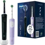 Oral-B Vitality Pro D103 Duo, Elektrische Zahnb&uuml;rste (schwarz/lila, Black/Lilac