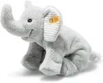 Steiff Floppy Trampili Elefant 20 grau liegend 242656 - Bunt