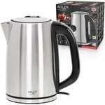 Adler AD 1340 Wasserkocher 1 7 l 2200 W Schwarz Silber - Schwarz/Silber