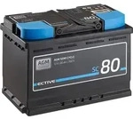 ECTIVE Semi Cycle SC80 AGM Versorgungsbatterie 80Ah - 0% nach &sect;12 Abs. 3 UstG