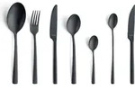 Amefa 42-tlg. Besteckset MANILLE - Schwarz