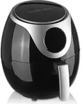 GOURMETmaxx Hei&szlig;luft-Fritteuse Digital - 3l Fassungsverm&ouml;gen - schwarz - Schwarz