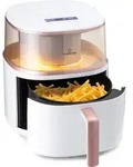 Klarstein Hei&szlig;luftfriteuse, XL Air Fryer zum Frittieren, Friteuse mit Dampffunktion,