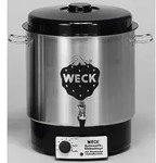 Weck Einkochautomat 1800 W + Hahn ohne Uhr, Edelstahl, 230 W - Silber