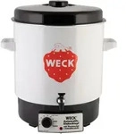 Weck Einkochautomat "WAT14A" Inhalt: 29 l, 2.000 Watt inkl. Auslaufhahn - Silber
