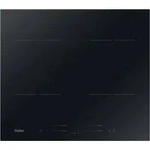 Haier HAISJ64MC, Schwarz, Integriert, 59 cm, Zonen-Induktionskochfeld, Glaskeramik, 4