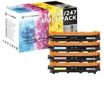4 Schneider Toner | 35% h&ouml;here Reichweite | kompatibel zu Brother TN-243 TN-247