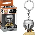 Star Wars - The Mandalorian - Schl&uuml;sselanh&auml;nger Funko Pocket POP! Keychain - Bunt